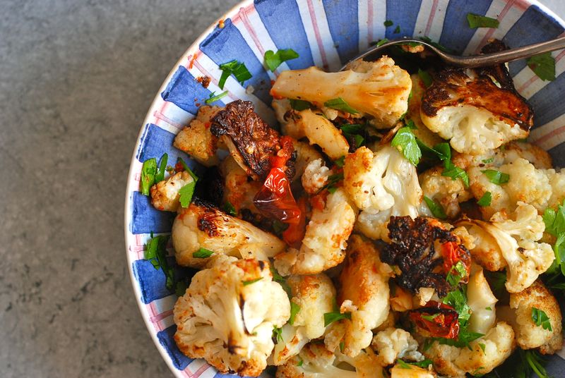 Whole30 roasted cauliflower salad Whole30 roasted cauliflower salad