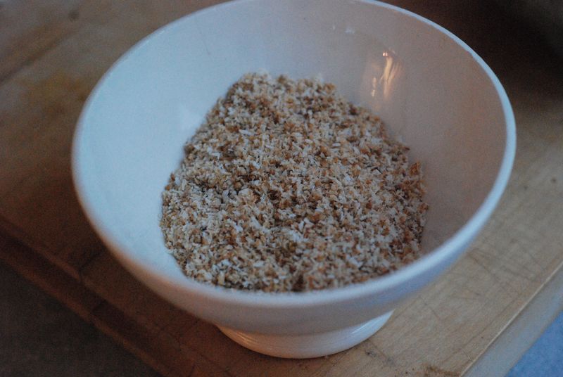 Toasted coconut and mustard seed Toasted coconut and mustard seed