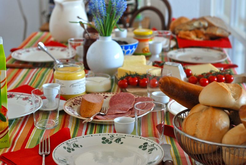 German breakfast spread German breakfast spread