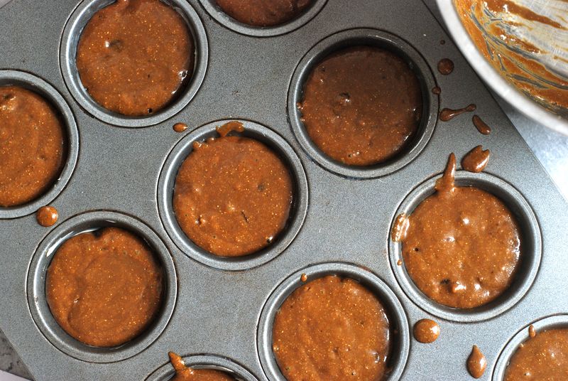 Boston brown bread muffin batter Boston brown bread muffin batter