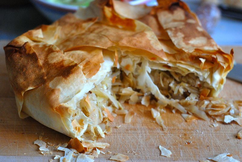 Cabbage strudel Cabbage strudel