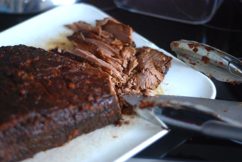 Sliced brisket Sliced brisket