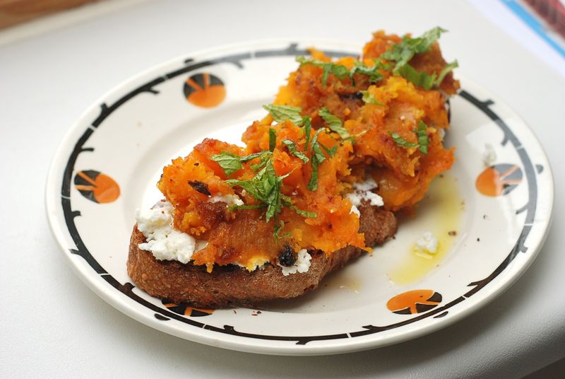 Squash toast Squash toast