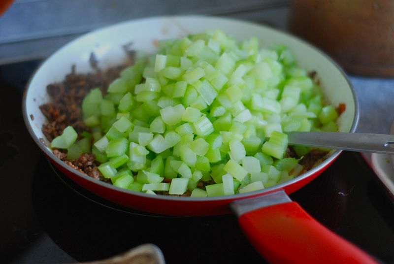 Blanched celery Blanched celery