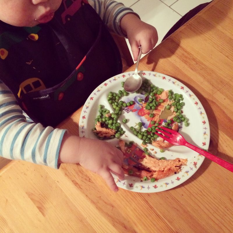 Hugo and teriyaki salmon Hugo and teriyaki salmon