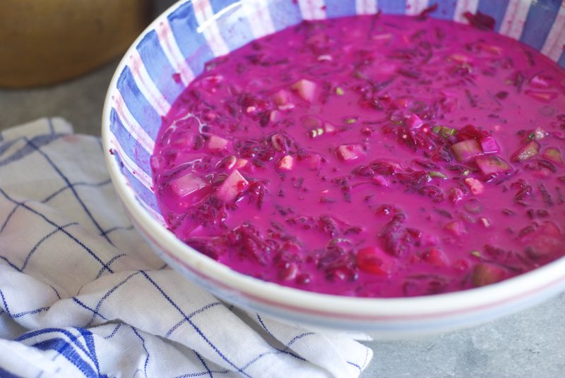 Lithuanian cold borscht Lithuanian cold borscht