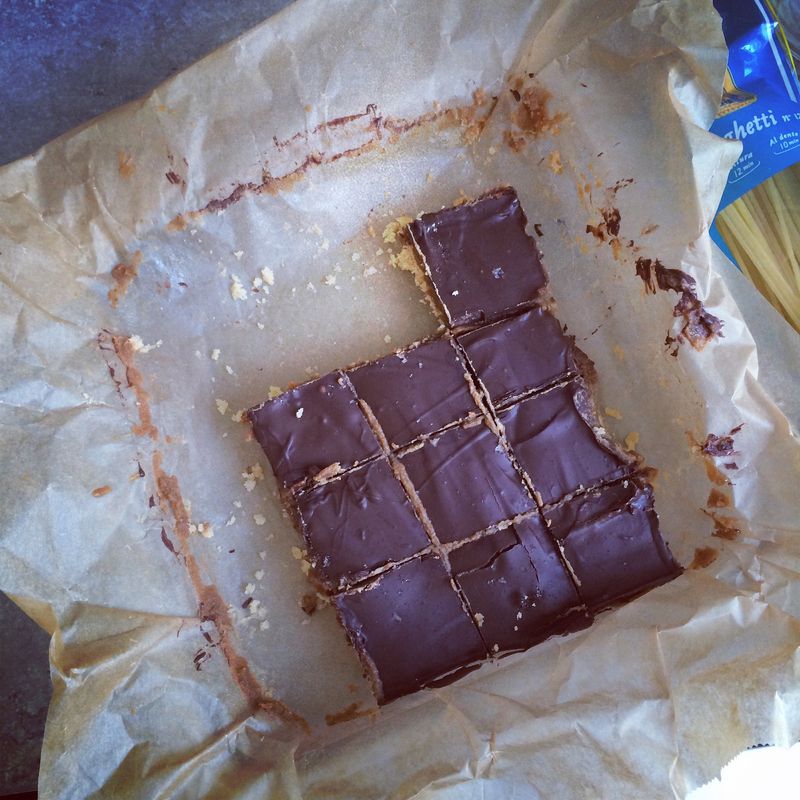 Millionaire's shortbread Millionaire's shortbread