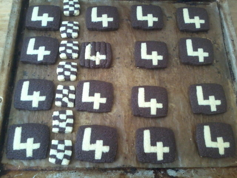 Schachbrettkekse Schachbrettkekse