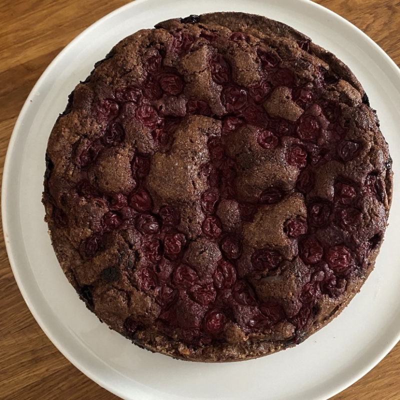 Dunkler Kirschkuchen Dunkler Kirschkuchen