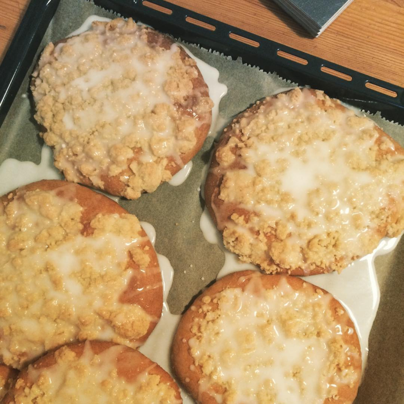 Streuselschnecken Streuselschnecken