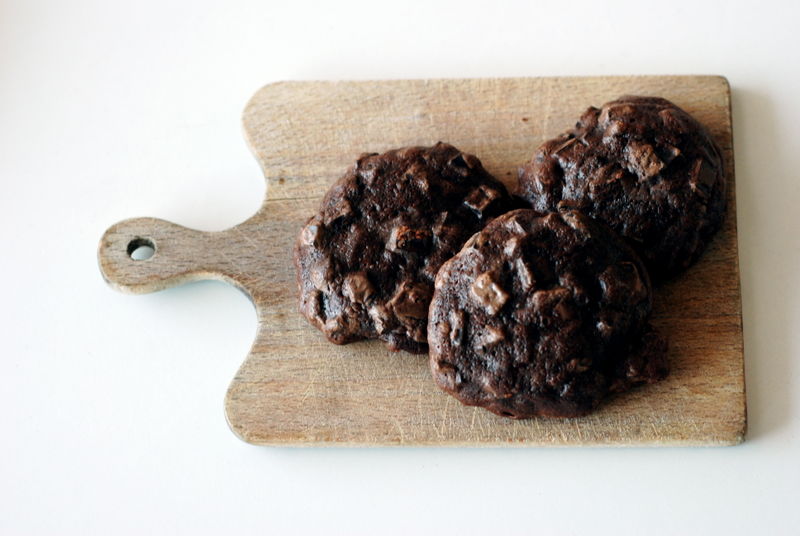 Double Chocolate Cookies Double Chocolate Cookies