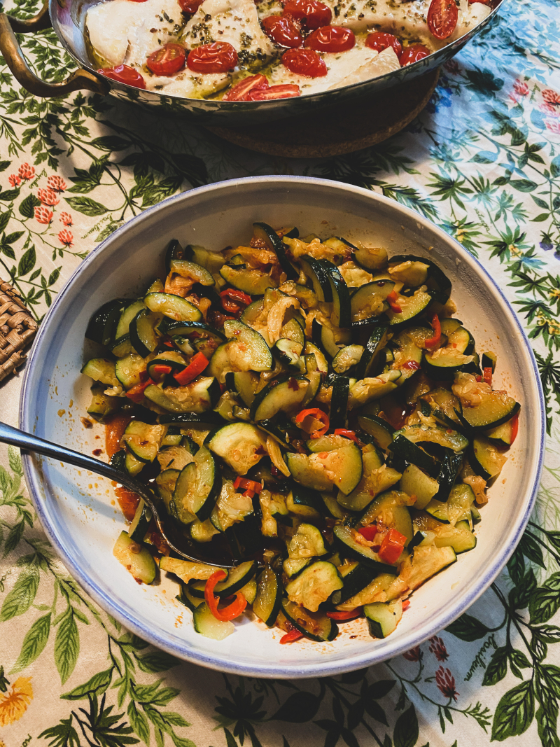 Harissa Zucchini Harissa Zucchini